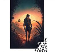1000 Piece Cosmic Adventurer Jigsaw Puzzle for Adult Teenagers Paper Learning Educational Toys 1000pcs (38x26cm)