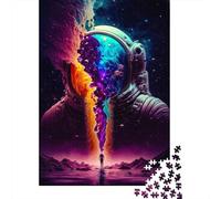 1000 Piece Cosmic Astronaut1 Adult Puzzles Wooden Puzzles Educational Stress Relief Toy Puzzle 1000pcs (75x50cm)
