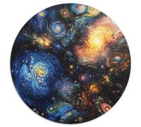 1000 Piece Cosmic Galaxy Jigsaw Puzzles for Adults Gifts Challenging Games Home Decors Brainteasing Spiral Galaxy Jigsaw Puzzle for Adults And Kids 1000pcs (67.5x67.5cm)