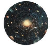 1000 Piece Cosmic Galaxy Jigsaw Puzzles Great Gift for Adults Educational Games Home Decoration Spiral Galaxy Jigsaw Puzzle for Adults And Kids 1000pcs (67.5x67.5cm)