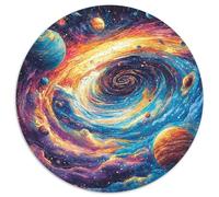 1000 Piece Cosmic Starry Sky Jigsaw Puzzles Great Gift for Adults Challenging Games Home Decoration Infinite Cosmos Jigsaw Puzzle for Women Men Adult 1000pcs (67.5x67.5cm)