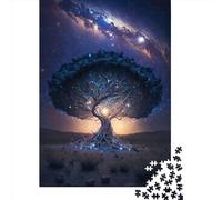 1000 Piece Cosmic Tree Of Life Jigsaw Puzzle for Adult Teenagers Jigsaw Puzzle For Family Fun & Game Night 1000pcs (75x50cm)