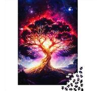 1000 Piece Cosmic Tree Of Life485 Jigsaw Puzzle for Adult Teenagers Christmas Eve Gifts 1000pcs (38x26cm)