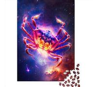 1000 Piece Crab Jigsaw Puzzles for Adult Teenagers Wooden Puzzles Sustainable Puzzle for Adults | Games 1000pcs (38x26cm)
