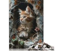 1000 Piece Curiositys Glimpse Creative Square Jigsaw Puzzles for Adults & Wooden Puzzles Educational Toys 1000pcs (75x50cm)