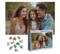 1000-piece custom puzzle, personalized puzzles as unique gifts for friends, mothers, fathers, Christmas, Thanksgiving, holidays, birthdays, and weddings.