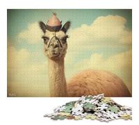 1000 Piece Cute Camel Vintage Style Creative Square Jigsaw Puzzles for Adults And Paper Puzzles Toy Intellectual Game 38x26cm/1000pcs
