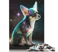1000 Piece Cute Chihuahua Dog Jigsaw Puzzles for Adult Teenagers Paper Puzzles for Adults& Teenagers Age 12 Years Up 38x26cm/1000pcs