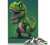 1000 Piece Cute Dinosaur Animal Jigsaws for Adults Wood Puzzles Wooden Puzzles Jigsaw Puzzles for Adults 1000pcs (75x50cm)