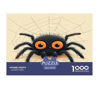 1000 Piece Cute Little Spider Jigsaw Puzzles for Adults Gifts Challenging Games Home Decors Brainteasing Lovely Insects Jigsaw Puzzle for Adults And Kids 70x50cm/1000pcs