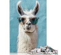 1000 Piece Cute Llama Art Jigsaw Puzzles for Adult Teenagers Puzzles for Adults & Teenager Family Fun Jigsaws Puzzles 1000pcs (75x50cm)