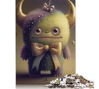 1000 Piece Cute Monsters Jigsaw Puzzle for Adult Teenagers Paper Learning Educational Toys 1000pcs (38x26cm)