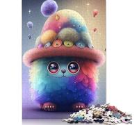 1000 Piece Cute Monsters Jigsaw Puzzlesfor Adults Wooden Puzzle Jigsaws for Adults For Family Fun & Game Night 1000pcs (75x50cm)