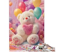 1000 Piece Cute Teddy Bear Jigsaw Puzzles for Adults Puzzles Learning Educational Toys 1000pcs (75x50cm)