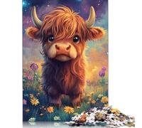 1000 Piece Cute Yak Baby Jigsaw Puzzles for Adults Puzzle Jigsaws for Adults& Teenagers Age 12 Years Up 1000pcs (75x50cm) <