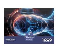 1000 Piece Cyber Music Human Puzzles For Adults Wooden Puzzles Brain Teaser Puzzles For Children 1000pcs (75x50cm)