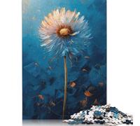 1000 Piece Dandelion Vincent Van Gogh Square Jigsaw Puzzles for Adults, Wooden Puzzles Educational Game for Children 38x26cm/1000pcs