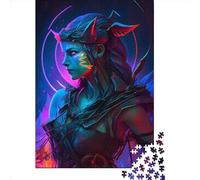 1000 Piece Dark Artemis Jigsaw Puzzle for Adult Teenagers Paper Puzzle Christmas Eve Gifts 1000pcs (38x26cm)