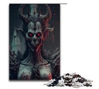 1000 Piece Dark Lord Puzzles Gifts Jigsaw for Adults Christmas Wishlist with Santa Claus for Teenager Age 14 Up 75x50cm
