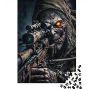 1000 Piece Dead Army Zombie Soldier2 Jigsaw Puzzles for Adult Teenagers Paper Puzzles For Family Fun & Game Night 1000pcs (38x26cm)