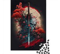 1000 Piece Deadly Blade Jigsaw Puzzles for Adult Teenagers Paper Puzzles For Family Fun & Game Night 1000pcs (38x26cm)