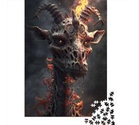 1000 Piece Demonic Giraffe Jigsaw Puzzles for Adult Teenagers Paper Puzzles For Family Fun & Game Night 1000pcs (38x26cm)