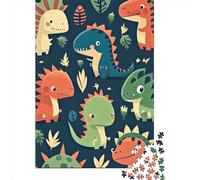 1000 Piece Dino Parade Jigsaw Puzzles for Adult Puzzle Jigsaws for Adults Age 14+ 1000pcs (75x50cm)