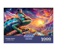 1000 Piece Dinosaur Jigsaw Puzzle Challenging And Brainteasing Wall Decor Stress Relief Gift for Home,Office,Decor Age 12+ for Adults 70x50cm/1000pcs