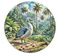 1000 Piece Dodo Bird Jigsaw Puzzles for Adults Challenging Game Educational Toy Decoration Dodo Primeval Forest Puzzle Birthday Gifts 1000pcs (67.5x67.5cm)