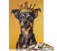 1000 Piece Dog Pet King Jigsaw Puzzles for Adults Puzzle Adult Jigsaw Puzzle Home Decoration Puzzle Toys 1000pcs (75x50cm)