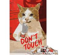 1000 Piece Don Touch Poster Square Puzzle for Adults, Wooden Puzzles Puzzle Hands-on Game 1000pcs (75x50cm)