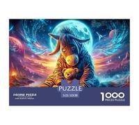 1000 Piece Donkey (11)_1 Jigsaw Puzzles Challenging And Brainteasing Wall Decor Stress Relief Gift Suitable for Decompression Age 12+ for Adults 52x38cm/1000pcs