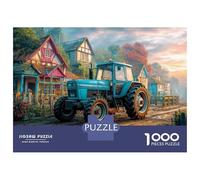 1000 Piece Double-Sided Puzzle - Two Puzzles in One! A Unique, Twice-the-Challenge Jigsaw for Dedicated Adults And Puzzle-Hungry Families with Older Children.