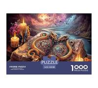 1000 Piece Double-Sided Puzzle - Two Puzzles in One! A Unique, Twice-the-Challenge Jigsaw for Dedicated Adults And Puzzle-Hungry Families with Older Children.