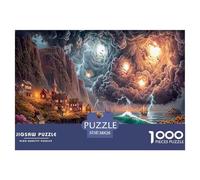 1000 Piece Double-Sided Puzzle - Two Puzzles in One! A Unique, Twice-the-Challenge Jigsaw for Dedicated Adults And Puzzle-Hungry Families with Older Children.