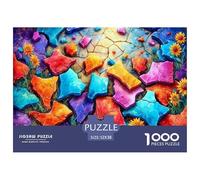1000 Piece Double-Sided Puzzle - Two Puzzles in One! A Unique, Twice-the-Challenge Jigsaw for Dedicated Adults And Puzzle-Hungry Families with Older Children.