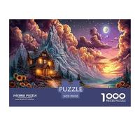 1000 Piece Double-Sided Puzzle - Two Puzzles in One! A Unique, Twice-the-Challenge Jigsaw for Dedicated Adults And Puzzle-Hungry Families with Older Children.
