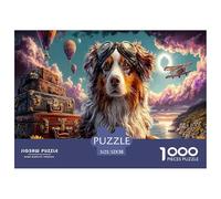 1000 Piece Double-Sided Puzzle - Two Puzzles in One! A Unique, Twice-the-Challenge Jigsaw for Dedicated Adults And Puzzle-Hungry Families with Older Children.