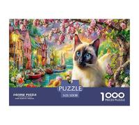 1000 Piece Double-Sided Puzzle - Two Puzzles in One! A Unique, Twice-the-Challenge Jigsaw for Dedicated Adults And Puzzle-Hungry Families with Older Children.