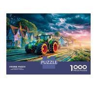 1000 Piece Double-Sided Puzzle - Two Puzzles in One! A Unique, Twice-the-Challenge Jigsaw for Dedicated Adults And Puzzle-Hungry Families with Older Children.