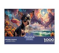 1000 Piece Double-Sided Puzzle - Two Puzzles in One! A Unique, Twice-the-Challenge Jigsaw for Dedicated Adults And Puzzle-Hungry Families with Older Children.