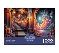1000 Piece Double-Sided Puzzle - Two Puzzles in One! A Unique, Twice-the-Challenge Jigsaw for Dedicated Adults And Puzzle-Hungry Families with Older Children.