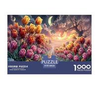 1000 Piece Double-Sided Puzzle - Two Puzzles in One! A Unique, Twice-the-Challenge Jigsaw for Dedicated Adults And Puzzle-Hungry Families with Older Children.