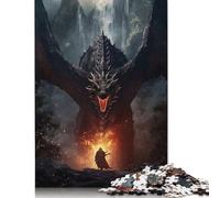 1000 Piece Dragonborns Legacy Jigsaw Puzzle for Adult Teenagers Christmas Eve Gifts 1000pcs (38x26cm)