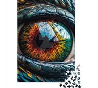 1000 Piece Dragons Eye Jigsaw Puzzle for Adult Teenagers Wooden Learning Educational Toys 1000pcs (75x50cm)