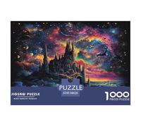 1000 Piece Dream Castle Jigsaw Puzzles Great Gift for Adults EduCational Games Home DecoRation Enchanted Palace Jigsaw Puzzle for Adults And Kids 38x26cm/1000pcs