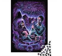 1000 Piece Dreams In The Witch House Square Puzzle for Adults, Wooden Puzzles Puzzle Hands-on Game 1000pcs (75x50cm)