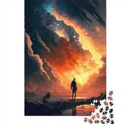 1000 Piece Dreamy Surreal Sunset9564 Jigsaw Puzzles for Adult Teenagers Home Educational Games DIY Toys 1000pcs (38x26cm)