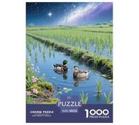 1000 Piece Duck Jigsaw Puzzle for Adults & Kids - Family Fun, Educational Games, Farmland Nebula Puzzles, Decoration Gifts 38x26cm/1000pcs