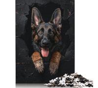 1000 Piece Dutch Shepherd Square Jigsaw Puzzles for Adults & Wooden Puzzles Learning Educational Toys Family Games 1000pcs (75x50cm)